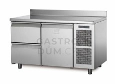 Coldline chladící stůl TA13/2M s deskou a zadním lemem