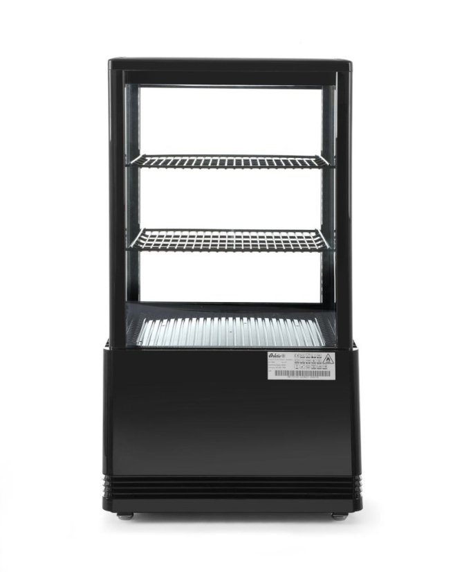 Chlazená skříň displeje, 58 l, Arktic, černá, 230V/170W, 452x406x(H)830mm