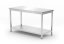 Centrální stůl s policí – šroubovaný, hloubka 600 mm, HENDI, Kitchen Line, 1200x600x(H)850mm