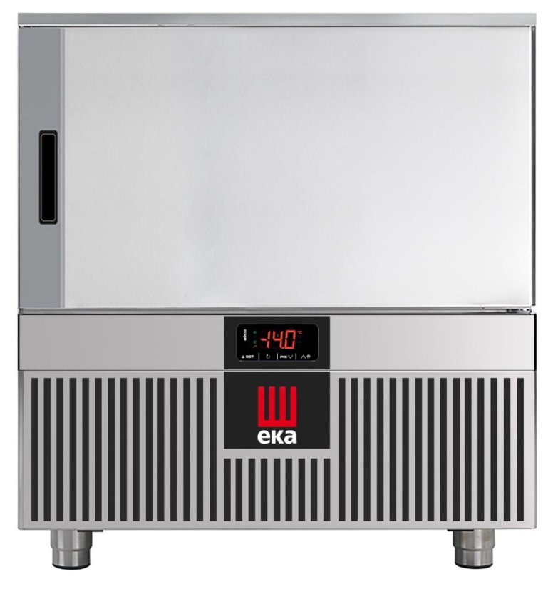 Blast chiller, Tecnoeka, Stříbrná, 230V/1380W, 800x730x(H)875mm