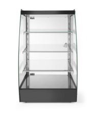 Vitrína s dvířkami a 4 policemi 75 l, HENDI, 230V/2W, 415x390x(H)716mm