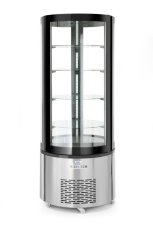 Chladicí vitrína, kulatá, Arktic, 360L, 220-240V/460W, ⌀680x(H)1755mm