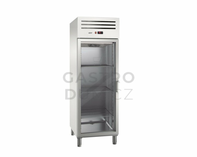Asber skříň chladící ECP-701 HC GD L GN 2/1 GLASS