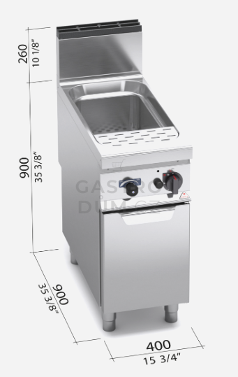 Vařič těstovin Bertos G9CP40