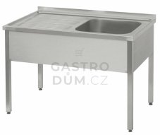 OEM dřez - 140x70, nádoba 50x50x30 cm vpravo