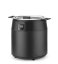 Kotlík na polévku bez vody, 10L, HENDI, 10L, Černá, 230V/450W, ⌀330x(H)398mm