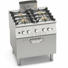 Plynový sporák Bertos SG7F4+FG/SC