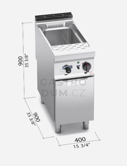 Vařič těstovin Bertos E9CP40