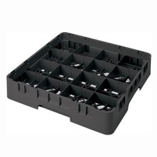 Cambro Koš Camrack 16 pozic, výška sklenice 13,2 cm - Černá