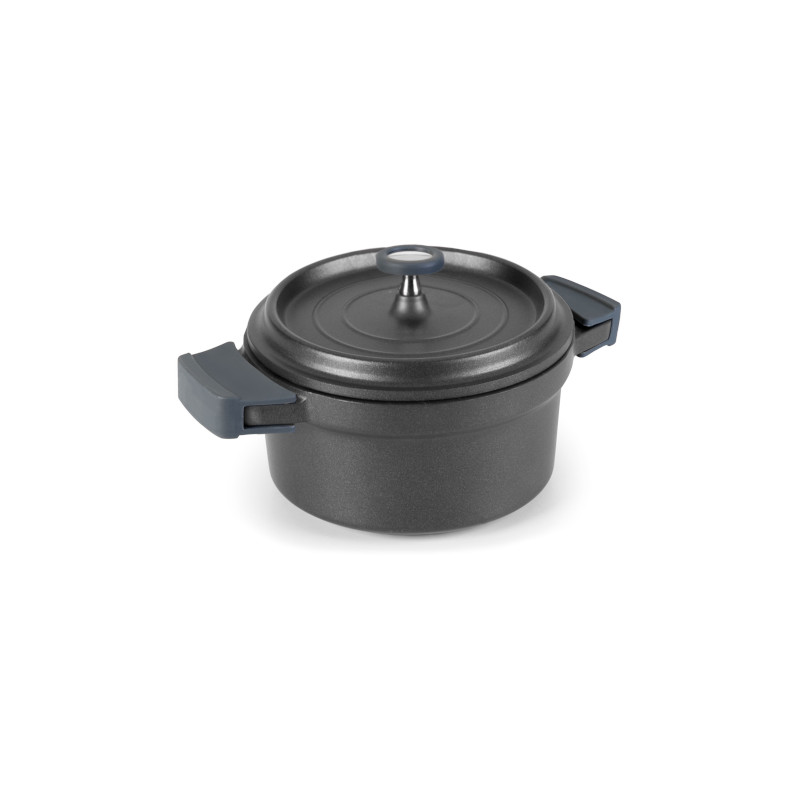 Lacor Hrnec kulatý, pr. 16 cm, černý Lacor Hrnec kulatý, pr. 16 cm, černý