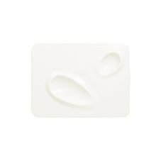 RAK Porcelain RAK Talíř obdélný, 2 zóny 32 × 24 cm | RAK-CRRP2IN2