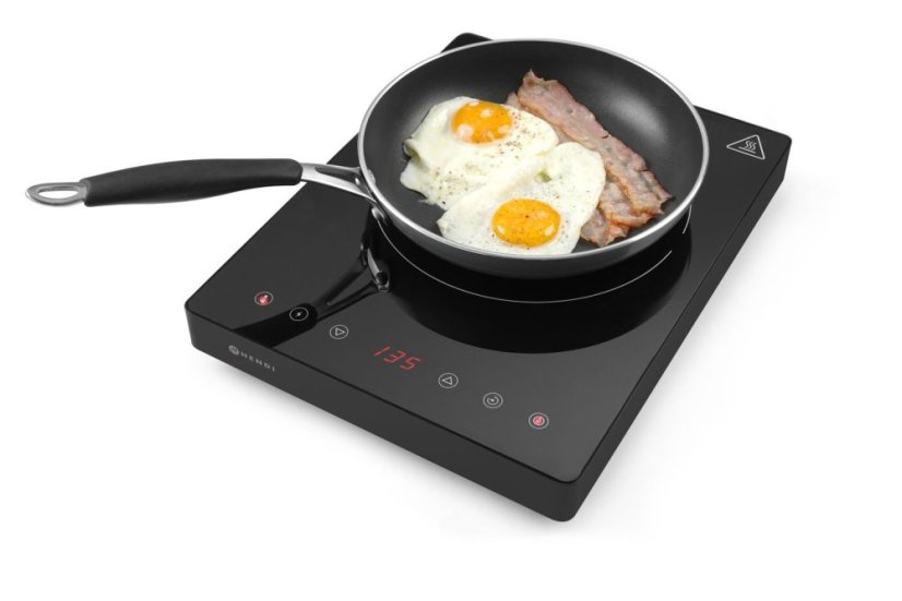 Indukční vařič 2000W, HENDI, Kitchen Line, 230V/2000W, 297x411x(H)57mm