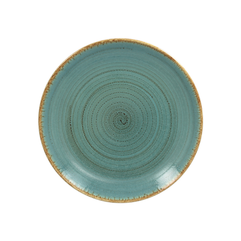 RAK Porcelain RAK Twirl talíř mělký 24 cm – lagoon | RAK-TWNNPR24LA