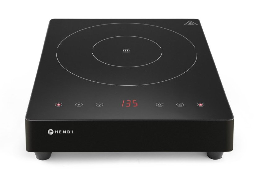 Indukční vařič 3500W, HENDI, Kitchen Line, 230V/3500W, 339x444x(H)80mm