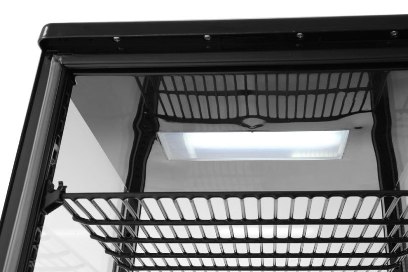 Chlazená skříň displeje, 68 l, Arktic, Černá, 230V/170W, 444x397x(H)875mm