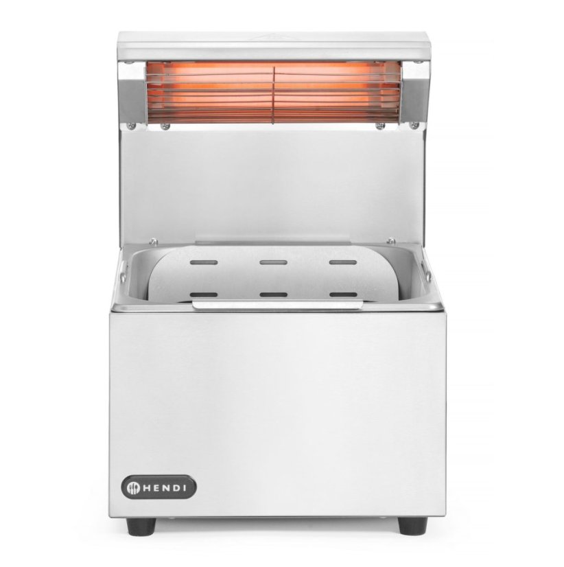 Ohřívač hranolek, HENDI, GN 1/2, 220-240V/400W, 357x267x(H)376mm