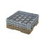 Cambro Koš Camrack 20 pozic, výška sklenice 17,4 cm - Béžová