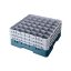 Cambro Koš Camrack 36 pozic, výška sklenice 21,6 cm - Tyrkysová