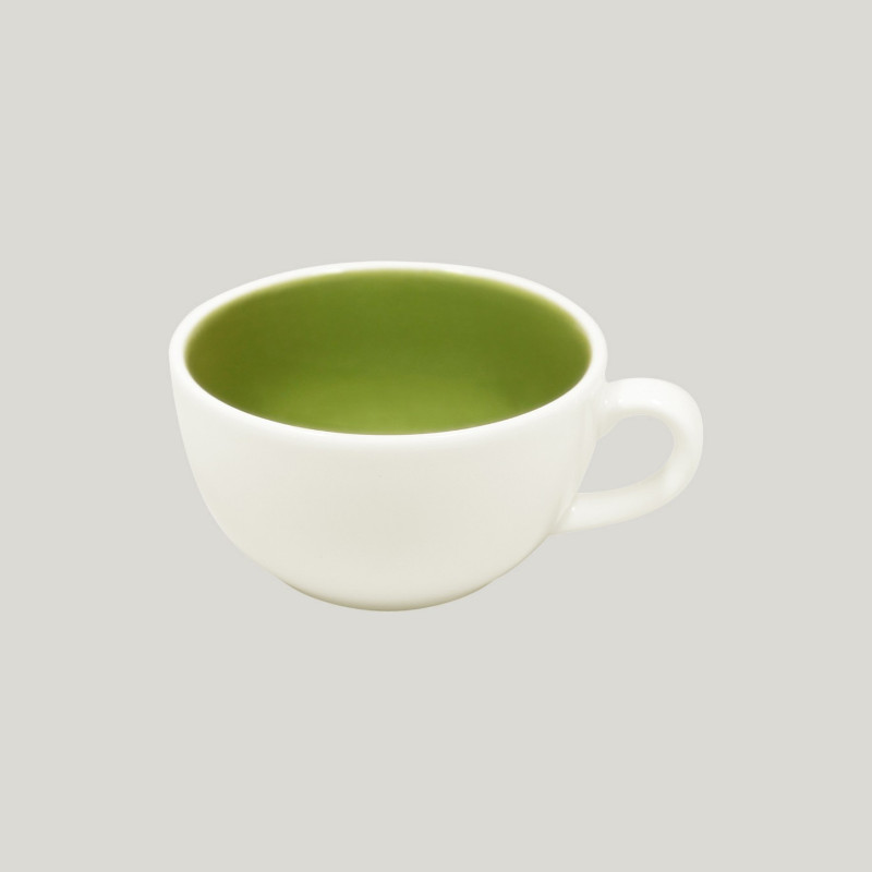 RAK Porcelain RAK Samba šálek 15 cl, mechově zelená | RAK-BANC15PD5
