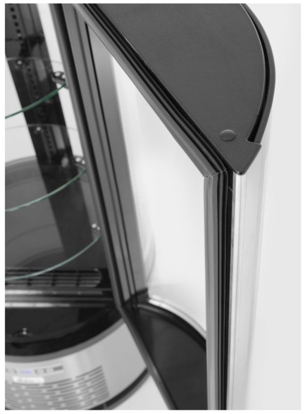 Chladicí vitrína, kulatá, Arktic, 100L, 230V/210W, ⌀480x(H)1065mm