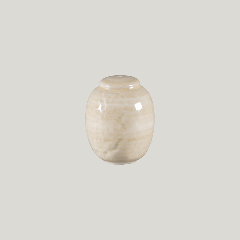 RAK Porcelain Krush pepřenka 7 cm, béžová