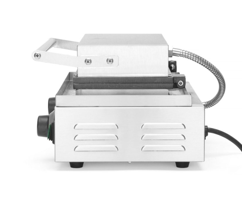 Vaflovač na kukuřičné psíky, HENDI, 230V/1550W, 390x378x(H)229mm
