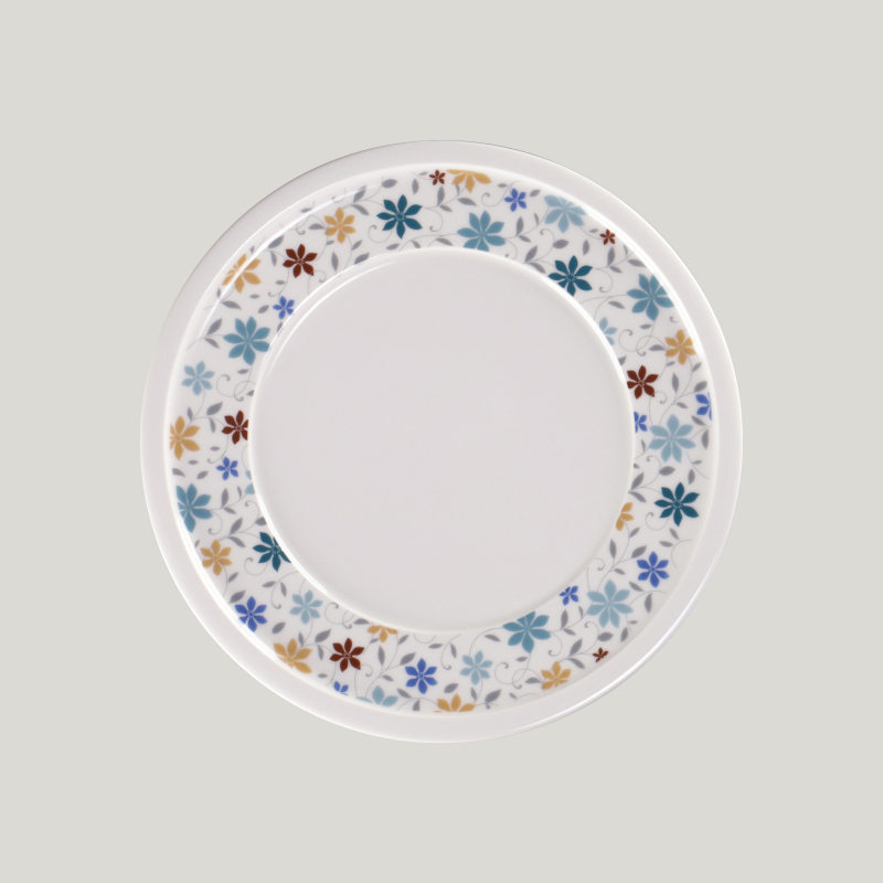 RAK Porcelain Ease summer talíř mělký s okrajem pr. 24 cm
