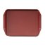 Cambro Fast Food podnos 30 × 43 cm, bordó