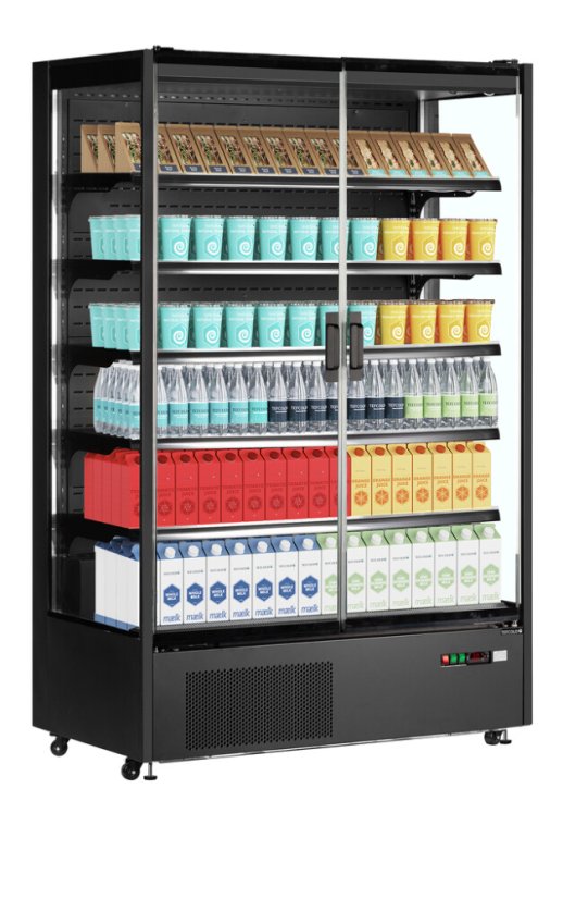 Přístěnná chladicí vitrína TEFCOLD PC1250B