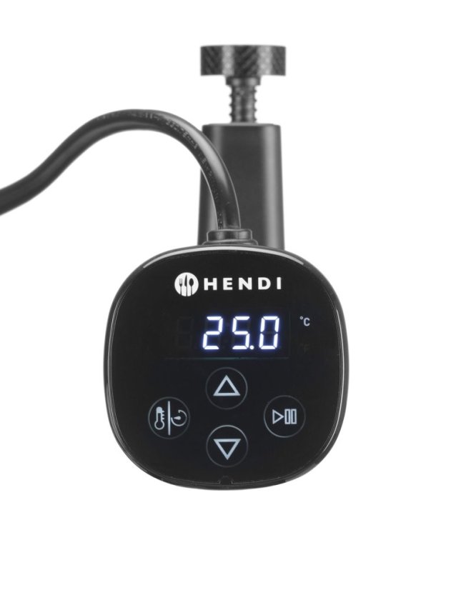 Sous vide sporák 30, HENDI, 30L, Černá, 230V/1200W, 70x120x(H)330mm