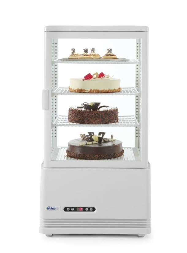 Chlazená skříň displeje, 68 l, Arktic, bílá, 230V/170W, 444x397x(H)875mm