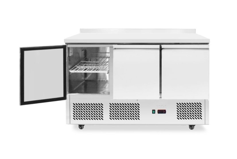 Chladicí pult, 3 dveře, Arktic, 254L, Stříbrná, 230V/220W, 1365x700x(H)908mm