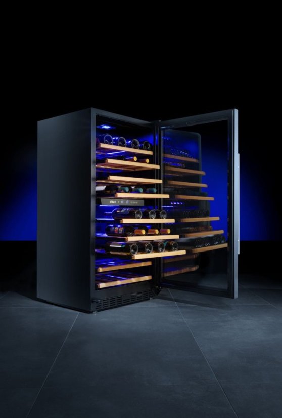 Dvouzónové vinotéky, 72 lahví, Arktic, 232L, 230V/110W, 595x675x(H)1215mm