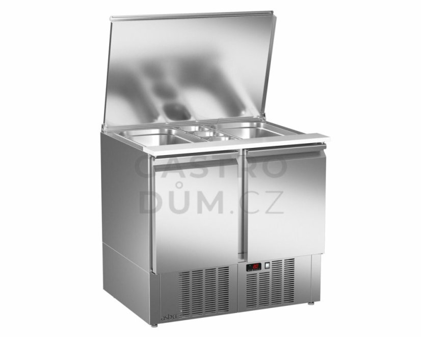 Asber stůl chladící SALADETA ETS-090 220V-240V 1N 50Hz