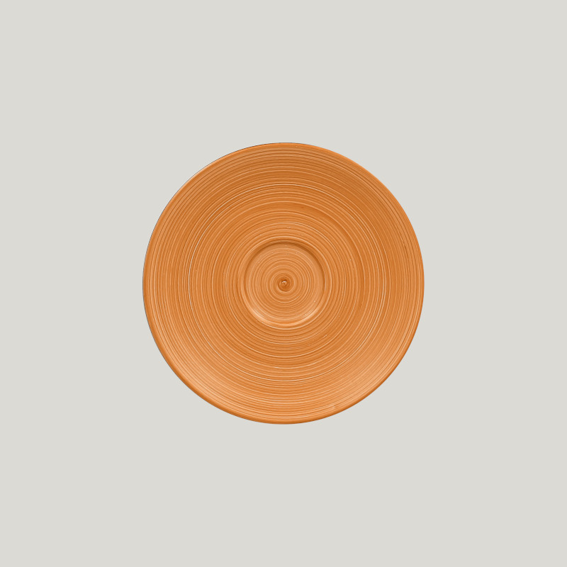 RAK Porcelain RAK Trinidad podšálek pr. 15 cm, oranžový | RAK-TRCLSA15BC