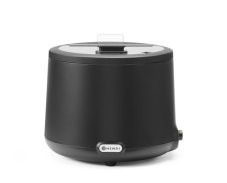 Kotel na polívku UNIQ, analogové ovládání, HENDI, 8L, Černá, 230V/500W, 367x385x(H)325mm