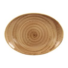 RAK Porcelain RAK Twirl talíř oválný 32 × 23 cm – shell | RAK-TWNNOP32SH