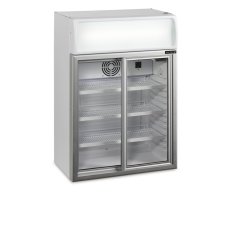 Chladicí skříň prosklená TEFCOLD FSC 100