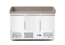 Chladicí pizza pult, 3 dveře, Arktic, 254L, 230V/400W, 700x1400x(H)943mm