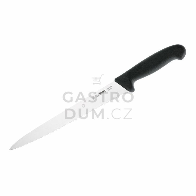 GIESSER nůž uzenářský G 7305 w 25cm černý