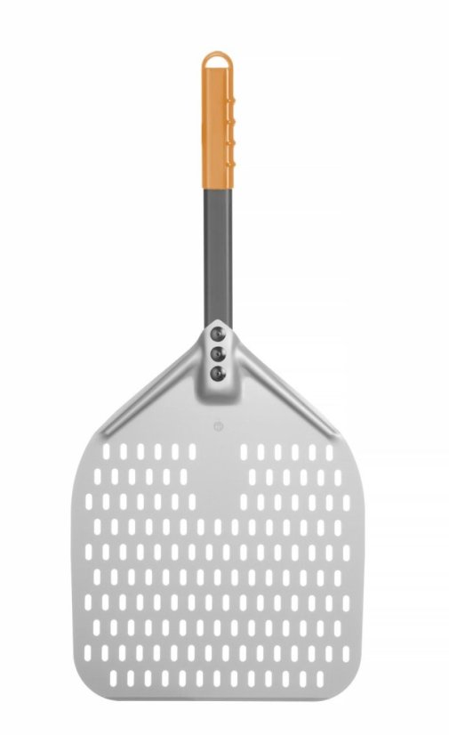 Škrabka na pizzu s perforací a krátkou rukojetí, čtvercová, HENDI, 300x660mm