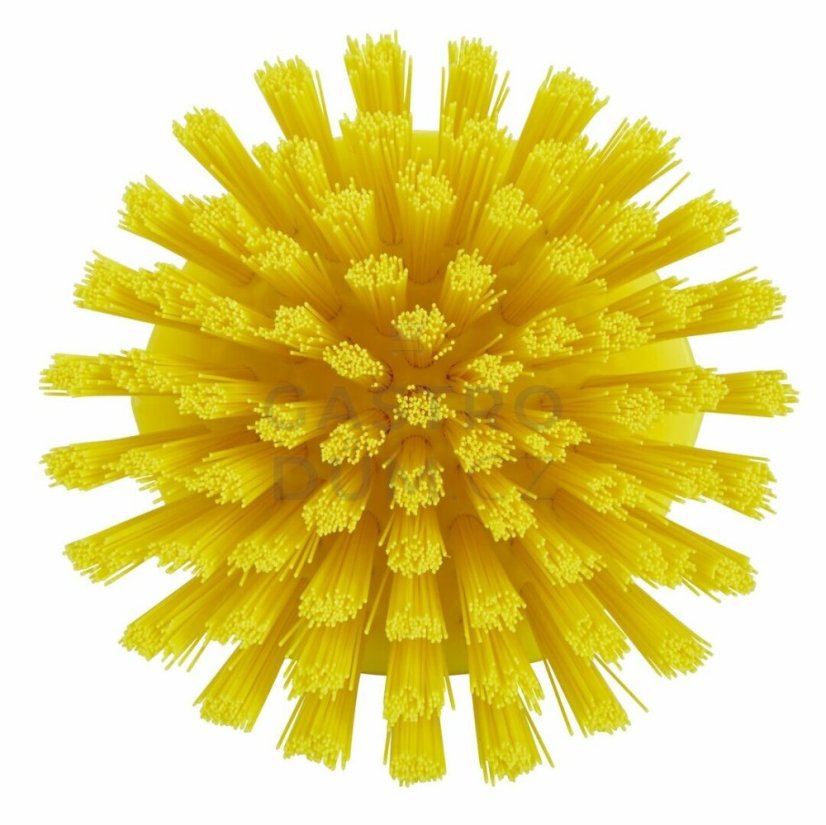 Vikan kartáč ruční kulatý 11cm T/žlutý 38856
