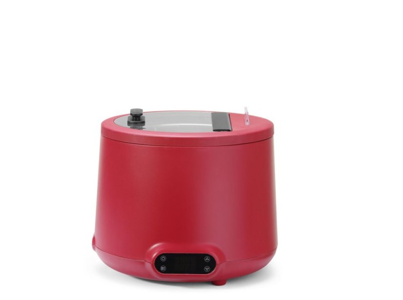Kotlik na polévku UNIQ, HENDI, designed by Robert Bronwasser, 8L, Červená, 230V/500W, ⌀365x(H)325mm