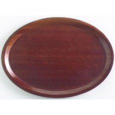 Cambro Podnos Mykonos protiskluzový oválný 21 × 29 cm, ořech
