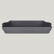 RAK Porcelain RAK Chef's Fusion pekáč obdélníkový 39 × 24 cm, šedý | RAK-CFRT39GYBD