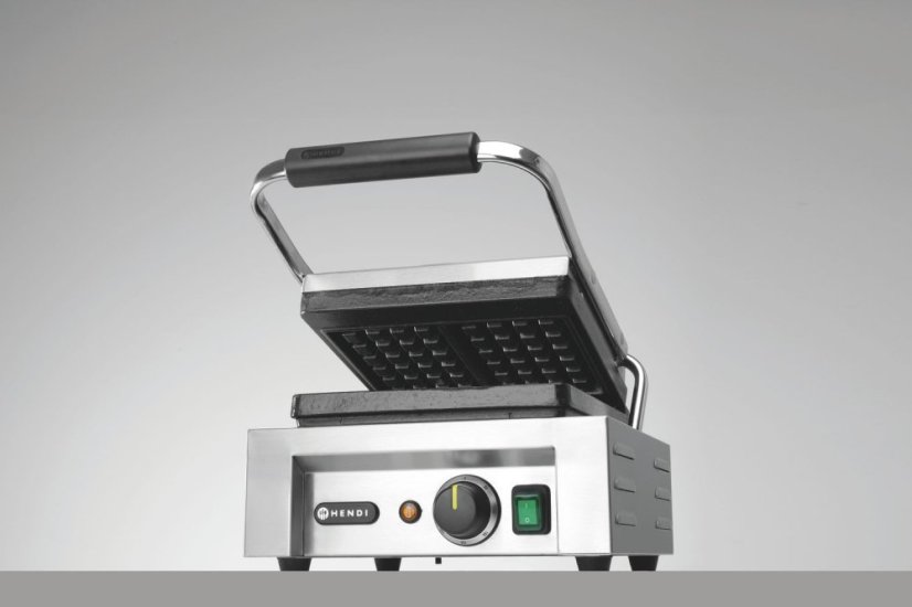 Vaflovač 'Liège', HENDI, 230V/1500W, 330x437x(H)251mm