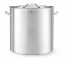 Vysoká nádoba na dušení - s víkem, HENDI, Budget Line, 98L, ⌀500x(H)500mm