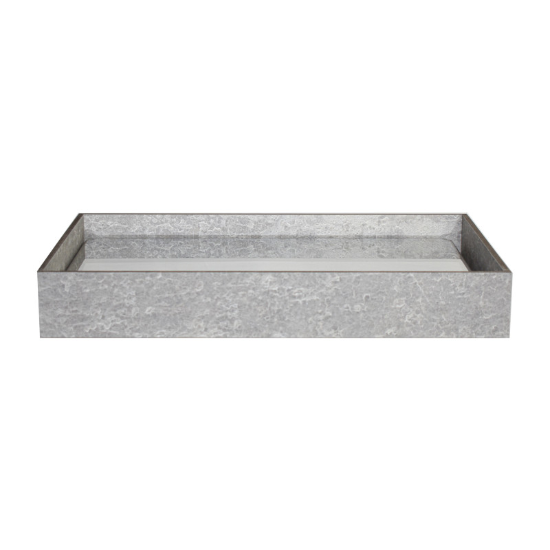TOMGAST Chladicí box na balené jogurty GN 1/1, dekor beton