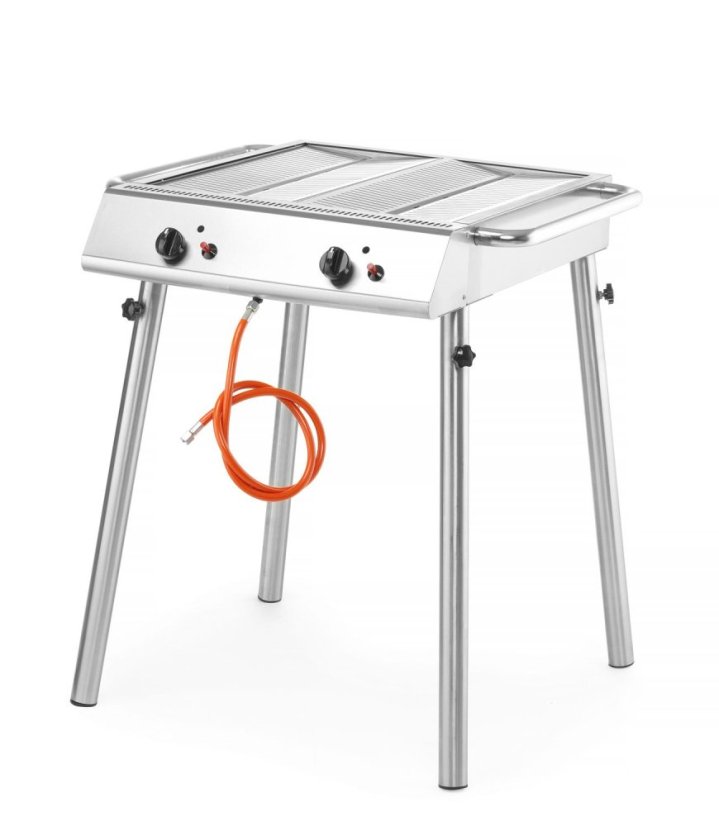Xantos Plynový gril, HENDI, 9,5kW, 770x710x(H)870mm