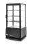 Chlazená skříň displeje, 78 l, Arktic, černá, 230V/170W, 444x397x(H)940mm